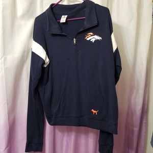 Bronco pink sweatshirt